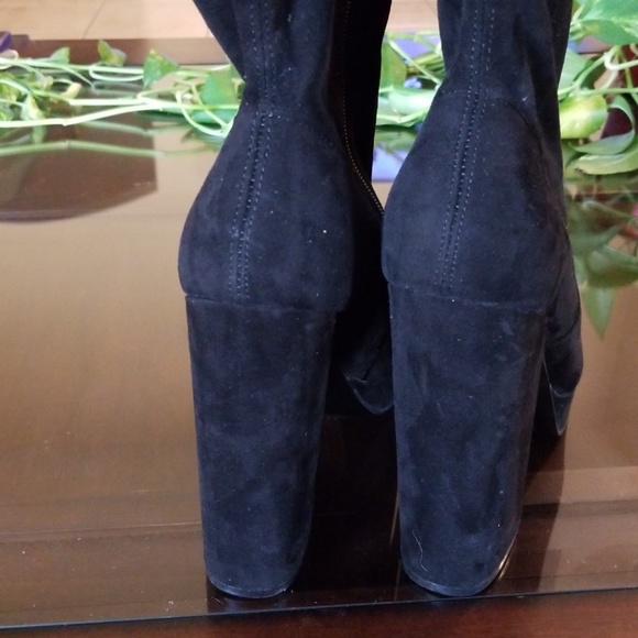Steve Madden Black Booties - Picture 7 of 7